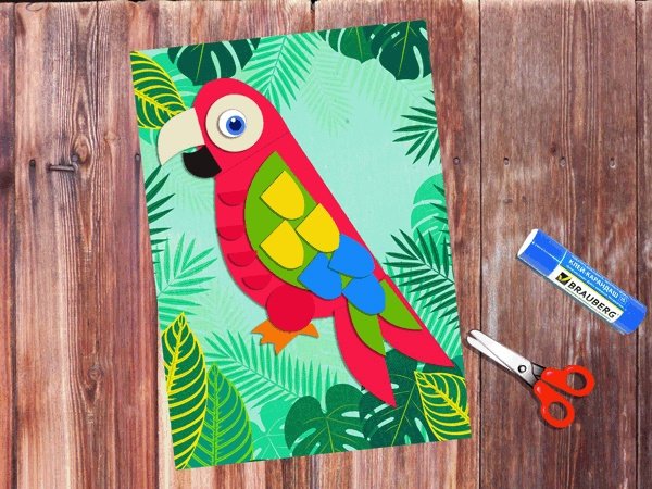 Рлругпй из цветной бумаги