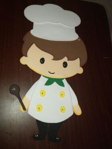 Поваренок из фетра
