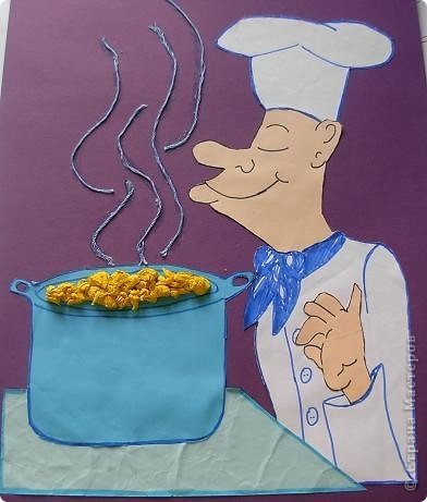 Аппликация по профессиям