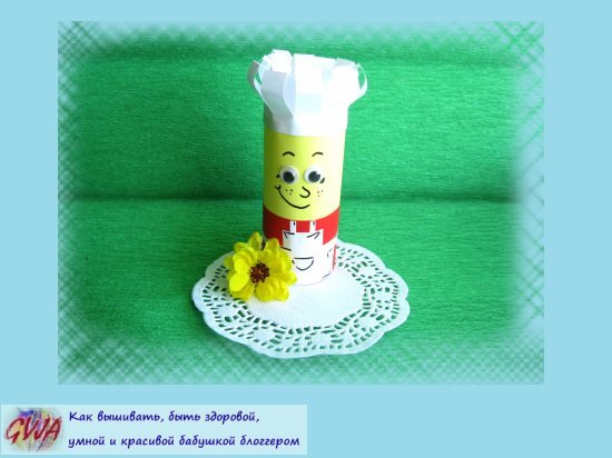 Аппликация повар в старшей группе