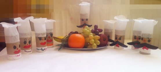 Конструирование из втулок повар