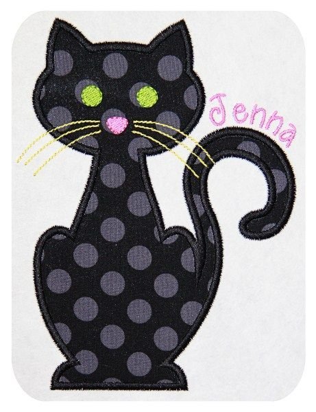 Пэчворк аппликация кошки