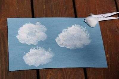 Облака аппликация