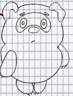 Винни пух из фетра шаблон