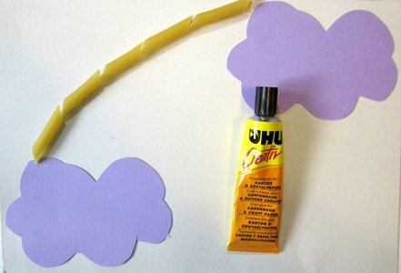 Аппликации радуга из макарон (42 фото)