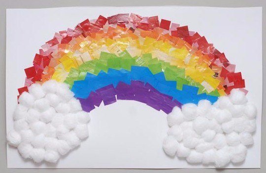 Поделка Радуга