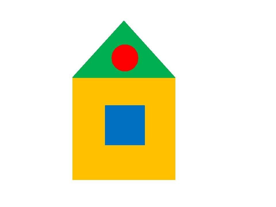 Домик из геометрических фигур для детей. Домики с геометрическими фигурами. Геометрические домики для детей. Аппликация дом.