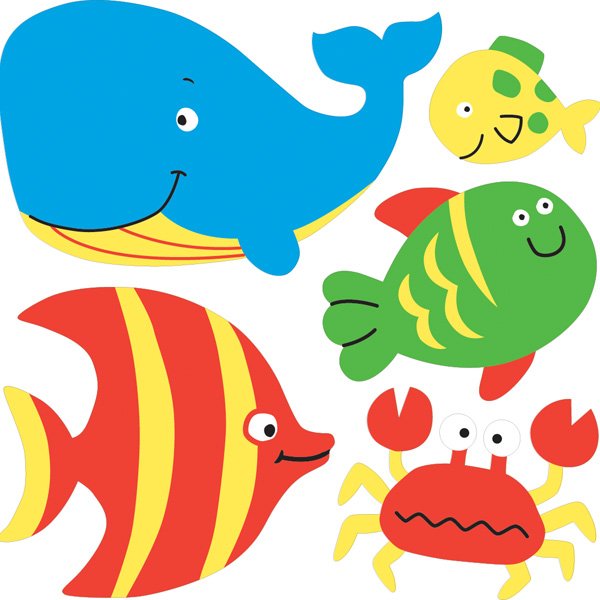 Рыбки для ванной комнаты в детском саду