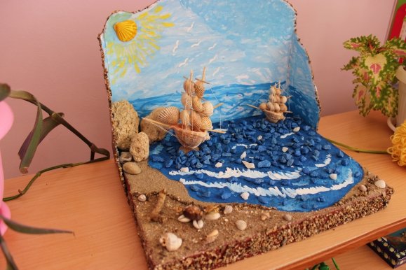 Поделки на тему море