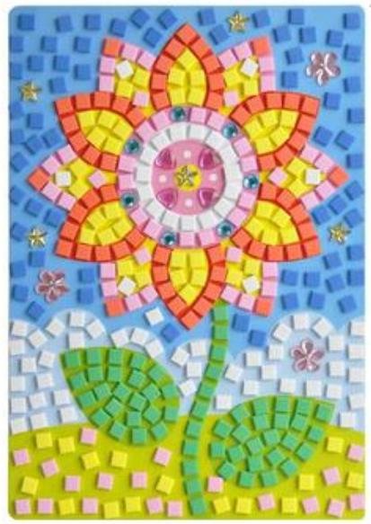 Аппликация мозаика