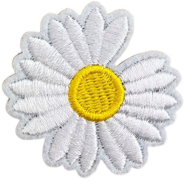 Аппликации ромашка на одежду (40 фото)