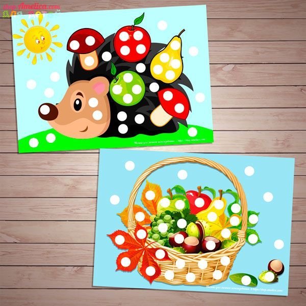 Аппликация пластилином