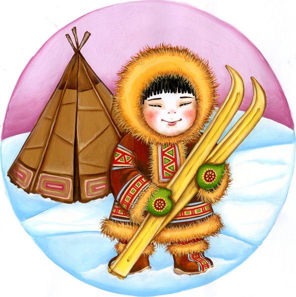 Ханты манси шаман Графика