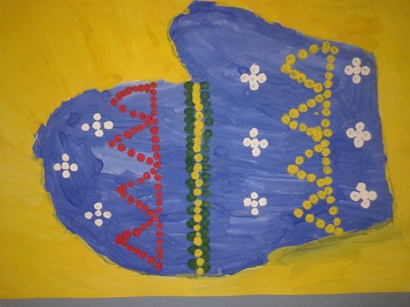 Саамские варежки