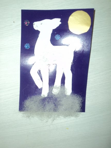 Аппликация по Серебряному копытцу