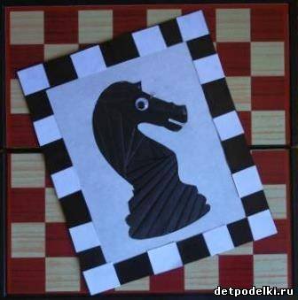 Поделки на шахматную тему