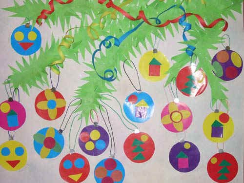 Аппликация на тему игрушки