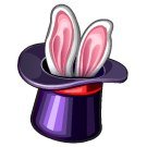 Шляпа фокусника аппликация