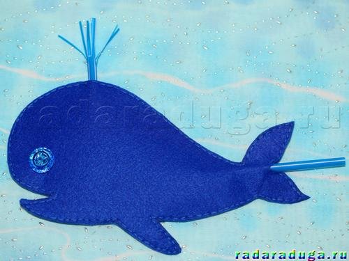 Аппликации синего цвета (39 фото)