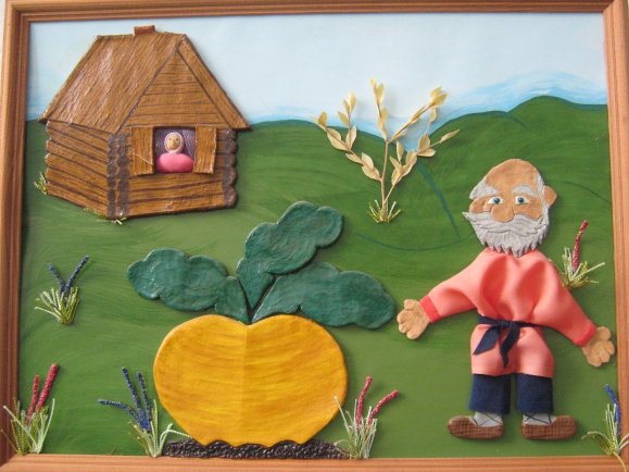 Аппликация на тему сказки