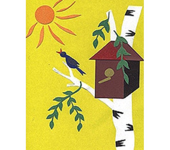 Аппликация Весна