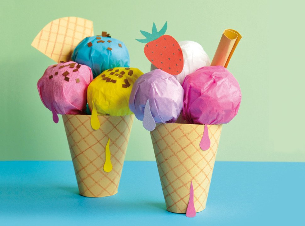 Поделка мороженое. Мороженое из цветного картона. Мороженое поделка для детей из бумаги. Мастер класс мороженое для детей из бумаги. Мастер класс сладости