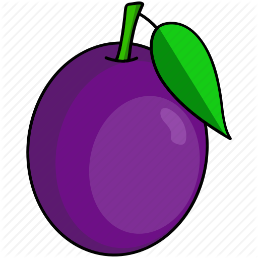 Аппликация слива