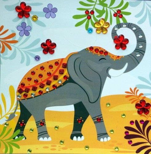 Аппликации со слонами