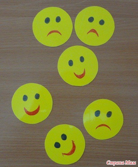 Аппликации смайлик.