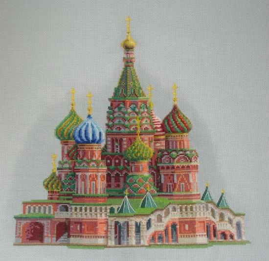 Храм Василия Блаженного рисунок