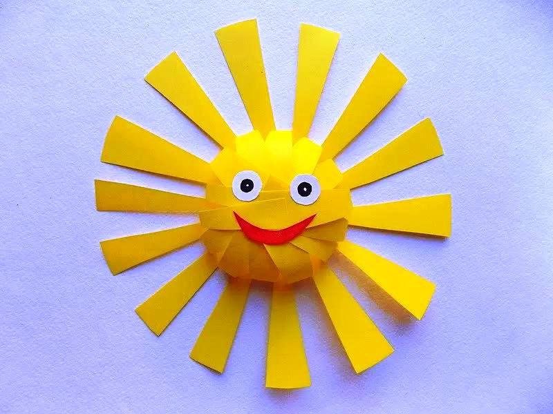 Оригами солнышко. Поделка солнце. Поделка солнышко. Аппликации солнце. Аппликация солнышко.