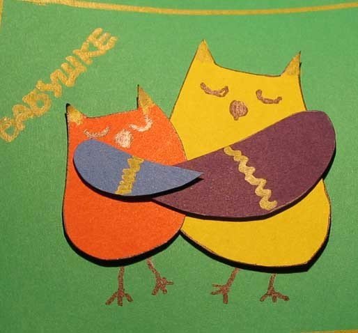 Поделка Совушки ко Дню матери