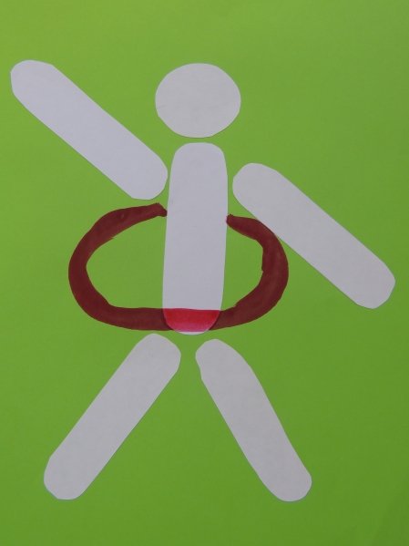 Аппликация на тему спорт в подготовительной группе