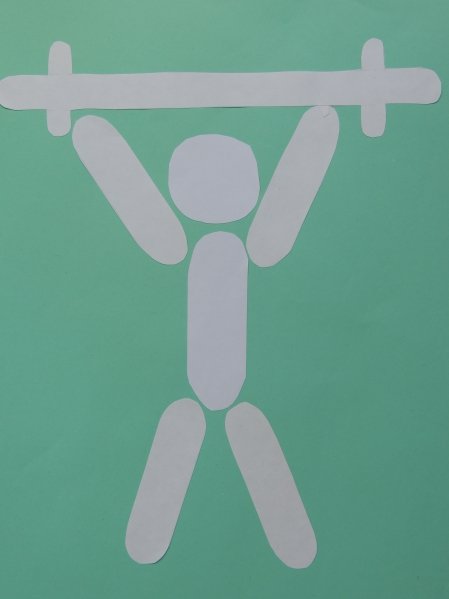 Аппликация на тему здоровье