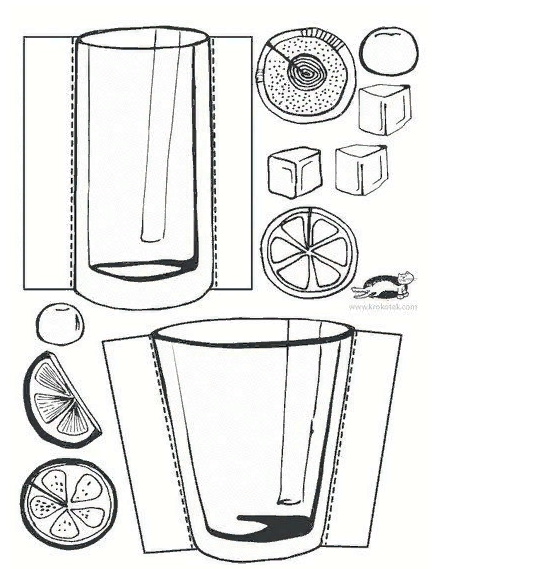 Коктейль поделка для детей