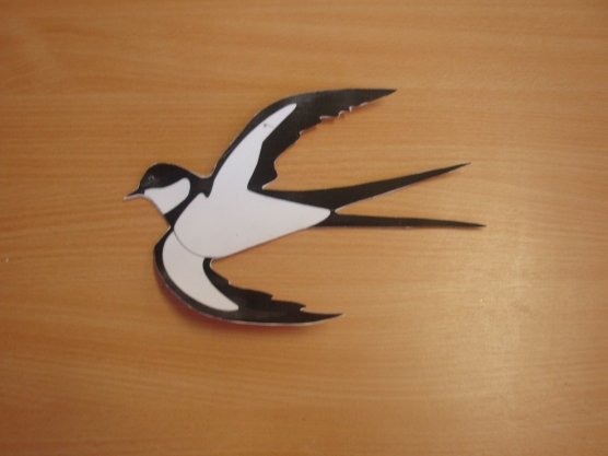 Аппликация Ласточка