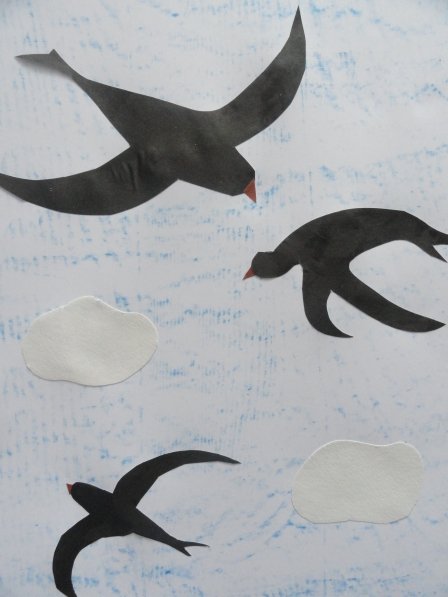 Лепка перелетные птицы в подготовительной группе