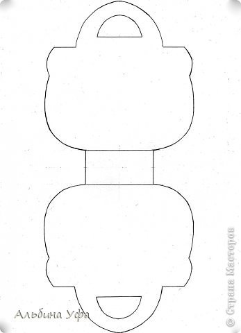 Поделка сумочка из бумаги