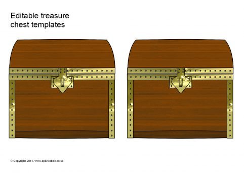 Макет пиратского сундука