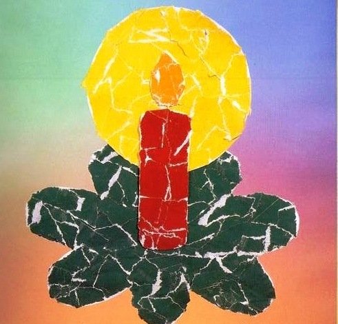 Рваная аппликация