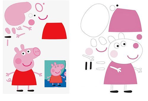 Свинка Пеппа одеваться