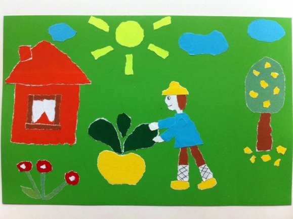 Сюжетная аппликация