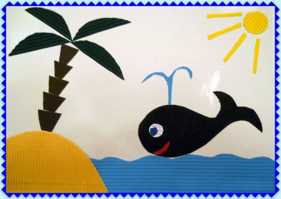 Аппликация на свободную тему