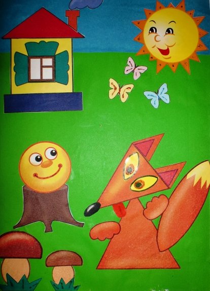 Аппликации сюжетные сказка (37 фото)