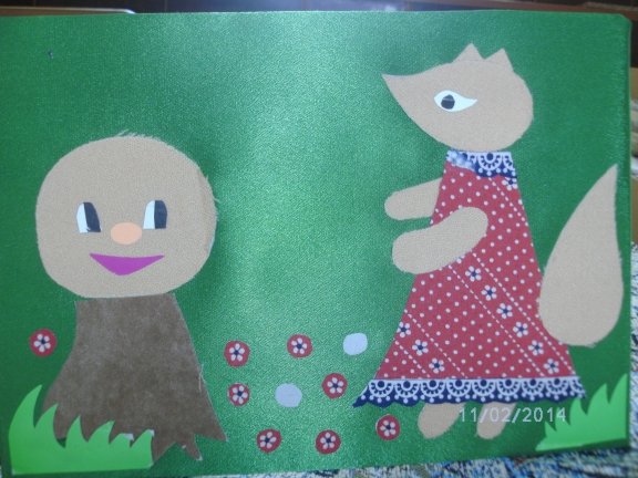 Аппликация по сказкам