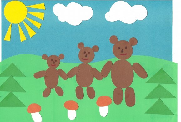 Аппликация для детей старшей группы