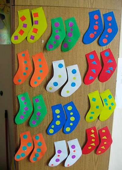 Аппликации тапочки (42 фото)