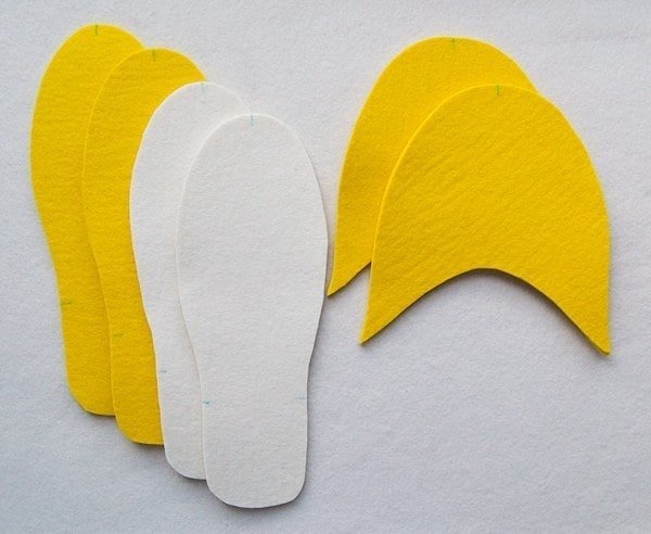 Тапки из картона