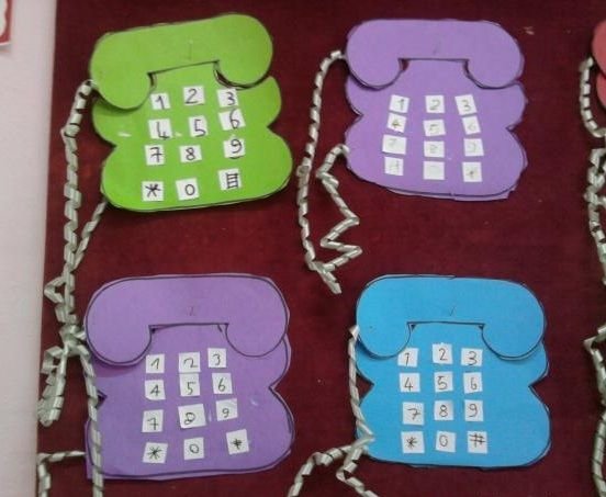 Поделка телефон для детей