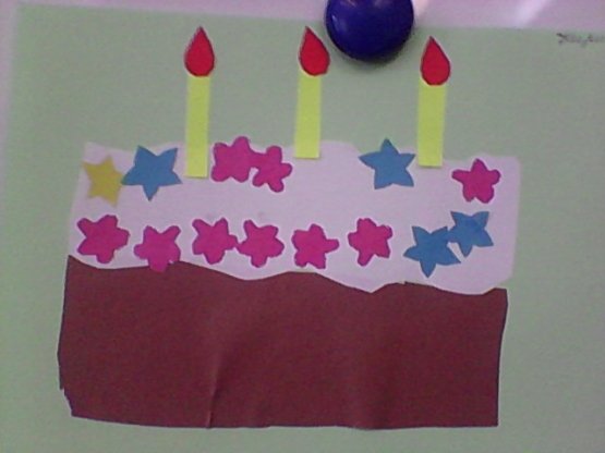 Аппликация на юбилей